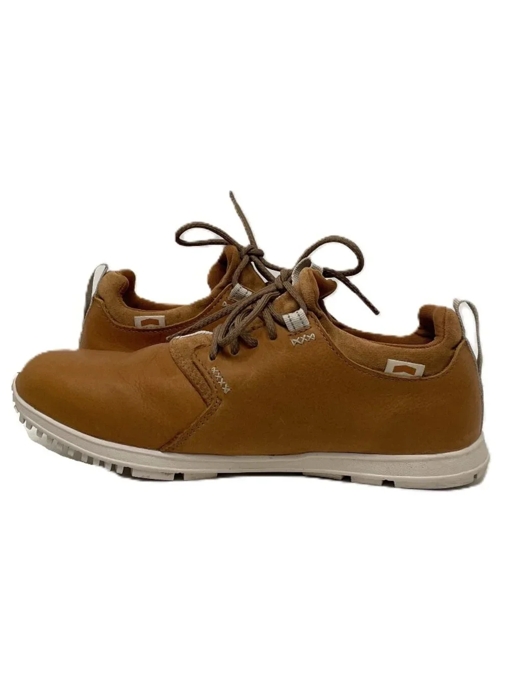 True Linkswear Golf Shoes Original Premium Men's Sz 10 Brown Full Grain Leather